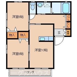 メゾンフィーユ　Iの物件間取画像